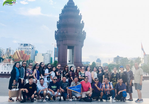 Hình ảnh kỷ niệm đoàn tham quan Campuchia 4-7-2019